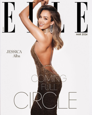 Jessica Alba – ELLE India March 2024