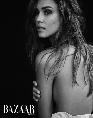 JESSICA ALBA in Harper’s Bazaar Magazine, Taiwan September 2019