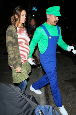 Jessica Alba – Kelly Rowland’s Halloween Bash in West Hollywood