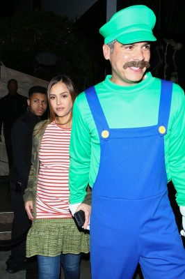 Jessica Alba – Kelly Rowland’s Halloween Bash in West Hollywood
