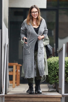 Jessica Alba – Out For Lunch at Cafe Gratitude in Los Angeles 03/13/2018