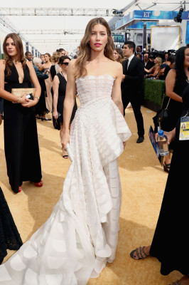 Jessica Biel-70th Emmy Awards in Los Angeles