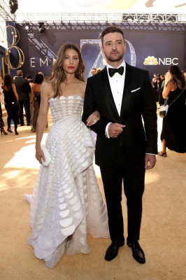 Jessica Biel-70th Emmy Awards in Los Angeles