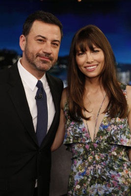 Jessica Biel – Jimmy Kimmel Live! in Hollywood