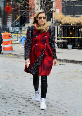Jessica Biel – Leaves The Smile in NYC