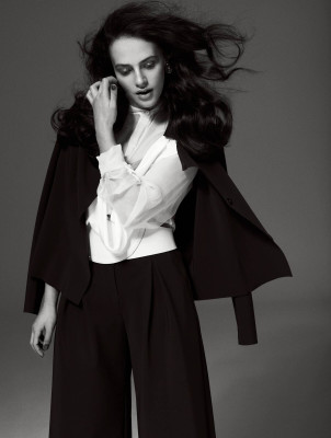 Jessica Brown Findlay - InStyle (2014)