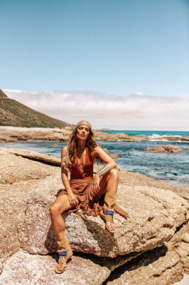 Jessica Buchanan for Layer Boots SS21