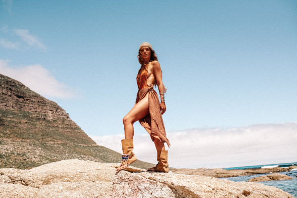 Jessica Buchanan for Layer Boots SS21