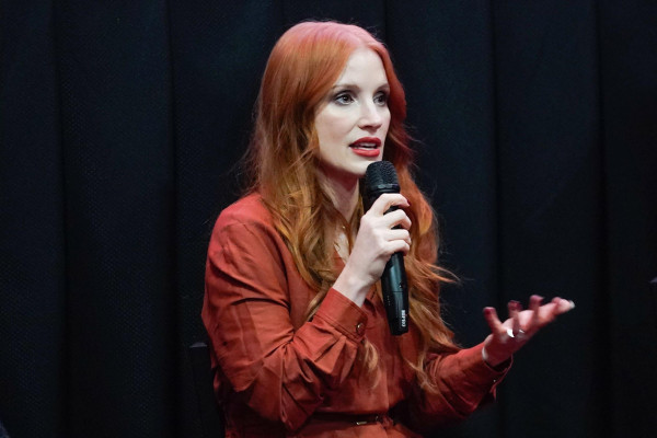 Jessica Chastain-&quot;The Eyes Of Tammy Faye&quot; Nashville Tastemaker Screening And Q&amp;A
