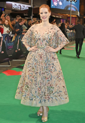 Jessica Chastain – “Molly’s Game” Premiere in London