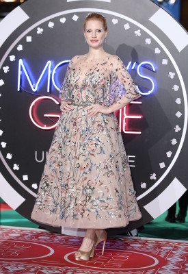 Jessica Chastain – “Molly’s Game” Premiere in London