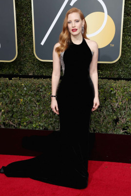 Jessica Chastain – 2018 Golden Globe Awards in Beverly Hills