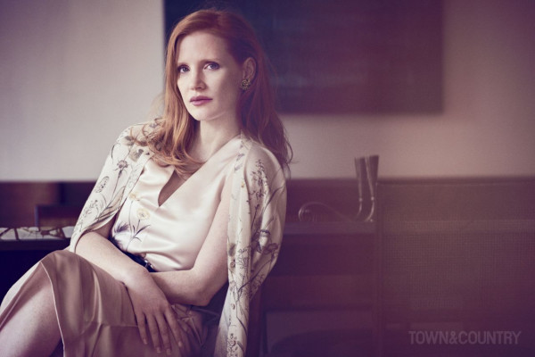 Jessica Chastain – Town &amp; Country Magazine December 2017 Photos