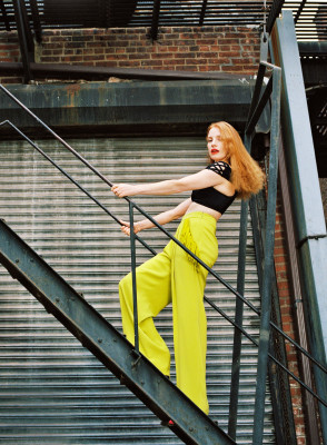 Jessica Chastain by Mary Rozzi for Shape || Jan/Feb 2021⁣