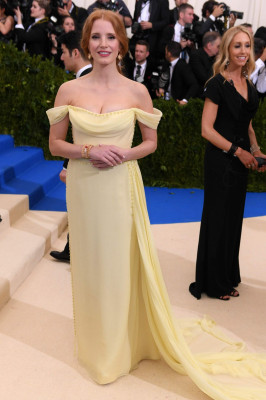 Jessica Chastain at MET Gala in New York 