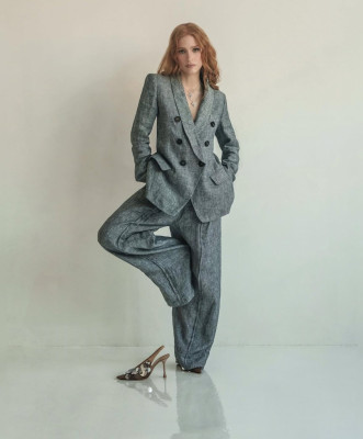 Jessica Chastain for Elle Magazine Espana April 2025