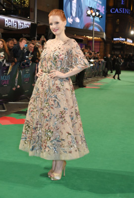 Jessica Chastain – “Molly’s Game” Premiere in London