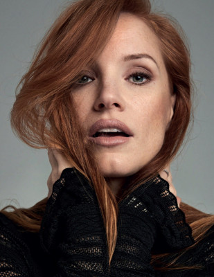 Jessica Chastain  by David Roemer for Harper&#039;s Bazaar España || Jan 2021