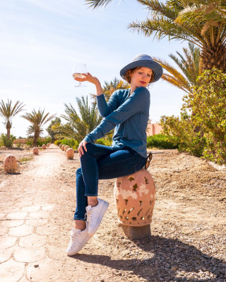 Jessica Chastain - Morocco, 2020