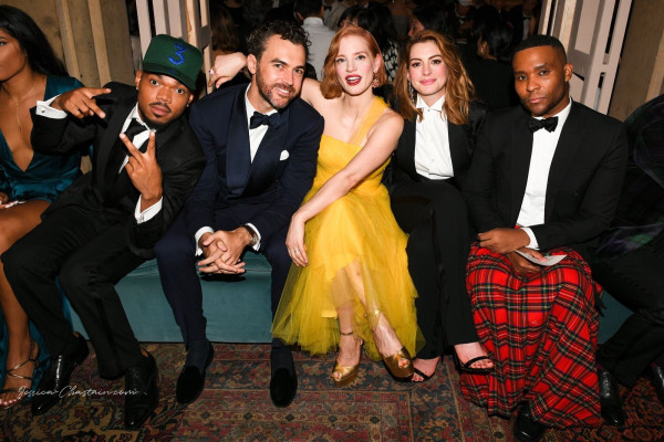 Jessica Chastain-Ralph Lauren Fashion Show in NYC