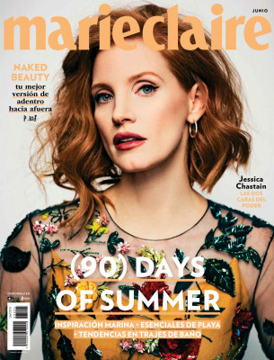 JESSICA CHASTAIN in Marie Claire Magazine, Mexico June 2019