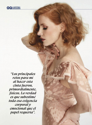 JESSICA CHASTAIN in QG Latin America Magazine, September 2019