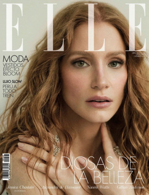 Jessica Chastain – for ELLE Spain, April 2025