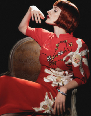 Jessica Chastain-«L&#039;OFFICIEL» 2021