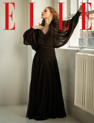 Jessica Chastain for Elle Magazine Espana April 2025