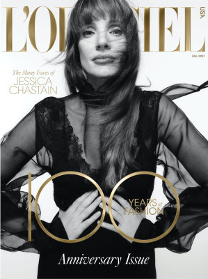 Jessica Chastain-«L&#039;OFFICIEL» 2021