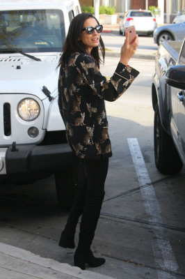 Jessica Gomes Casual Style – Out in West Hollywood 
