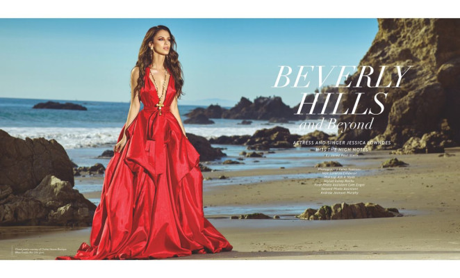 Jessica Lowndes for Luxury Life Magazine, January 2018