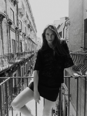 Jessica Miller for Massimo Dutti