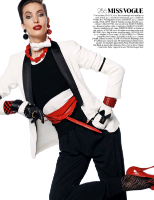 Jessica Miller ~ Vogue France March 2015 by Giampaolo Sgura