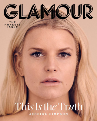 JESSICA SIMPSON in Glamour Magazine, Honesty Issue 2020