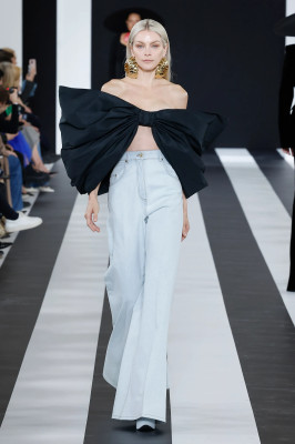 Jessica Stam - Nina Ricci Fall/Winter 2023 Fashion Show in Paris