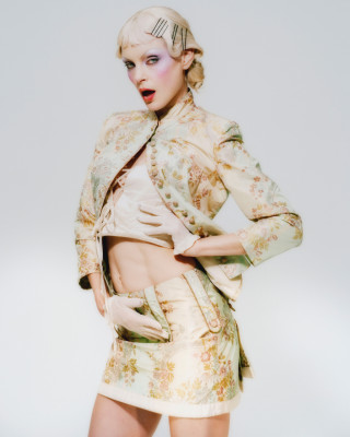 Jessica Stam for Alexandra Carl by Arnaud Lajeunie