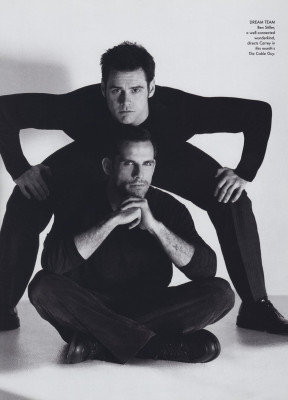 Jim Carrey & Ben Stiller ~ US Vogue June 1996 by Herb Ritts