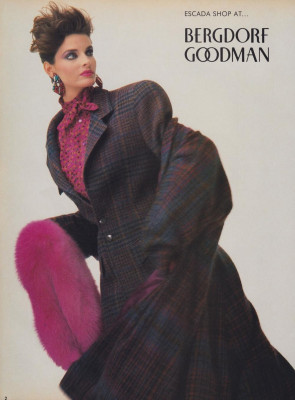 Joan Severance ~ Escada 1986