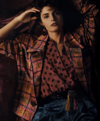 Joan Severance ~ Norma Walters Fall/Winter 1987