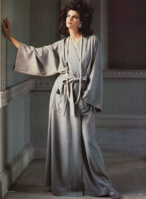 Joan Severance ~ VOGUE U.K. February 1984 #2241 by Eric Boman