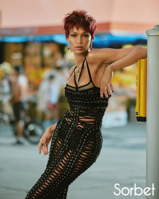 Joan Smalls ~ Sorbet Magazine #37 ‘The Rebel Issue Fall 2022