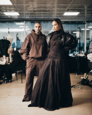 Joan Smalls for WWD