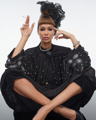 Joan Smalls ~ CR Fashion Book #26 SS 2025 by Kacper Kasprzyk