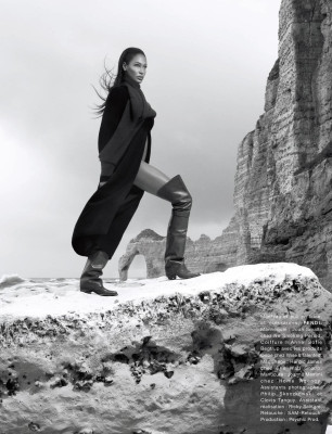 Joan Smalls for Numero 09/2024  by Fabien Montique