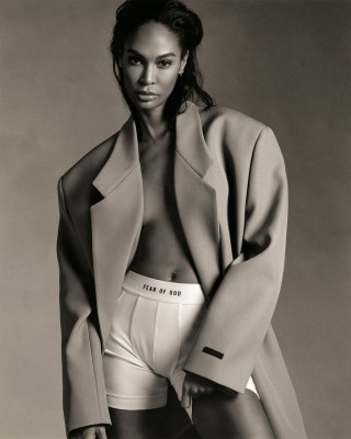 Anok Yai, Annemary Aderibigbe, Joan Smalls for Fear of God 2023 