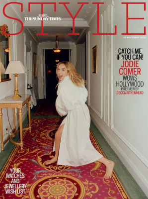 Jodie Comer by Tom Craig for The Sunday Times Style || 2020