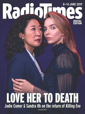 JODIE COMER and SANDRA OH in Radio Times Magazine, June 2019