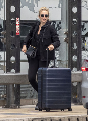 JODIE COMER at a Train Station in Liverpool 05/31/2020