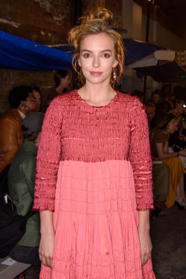 Jodie Comer at Molly Goddard Show at London Fashion Week 09/15/2018  